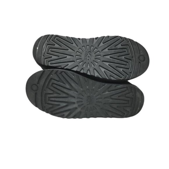 UGG - Argyle Knit Crochet- Snow Boots Winter Shoes Size 8🖤🧸🧶 - Picture 7 of 8